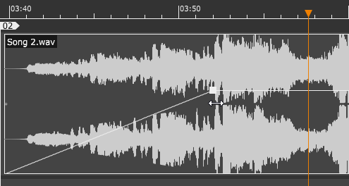 Fade-In zu Beginn eines Audio-Clips